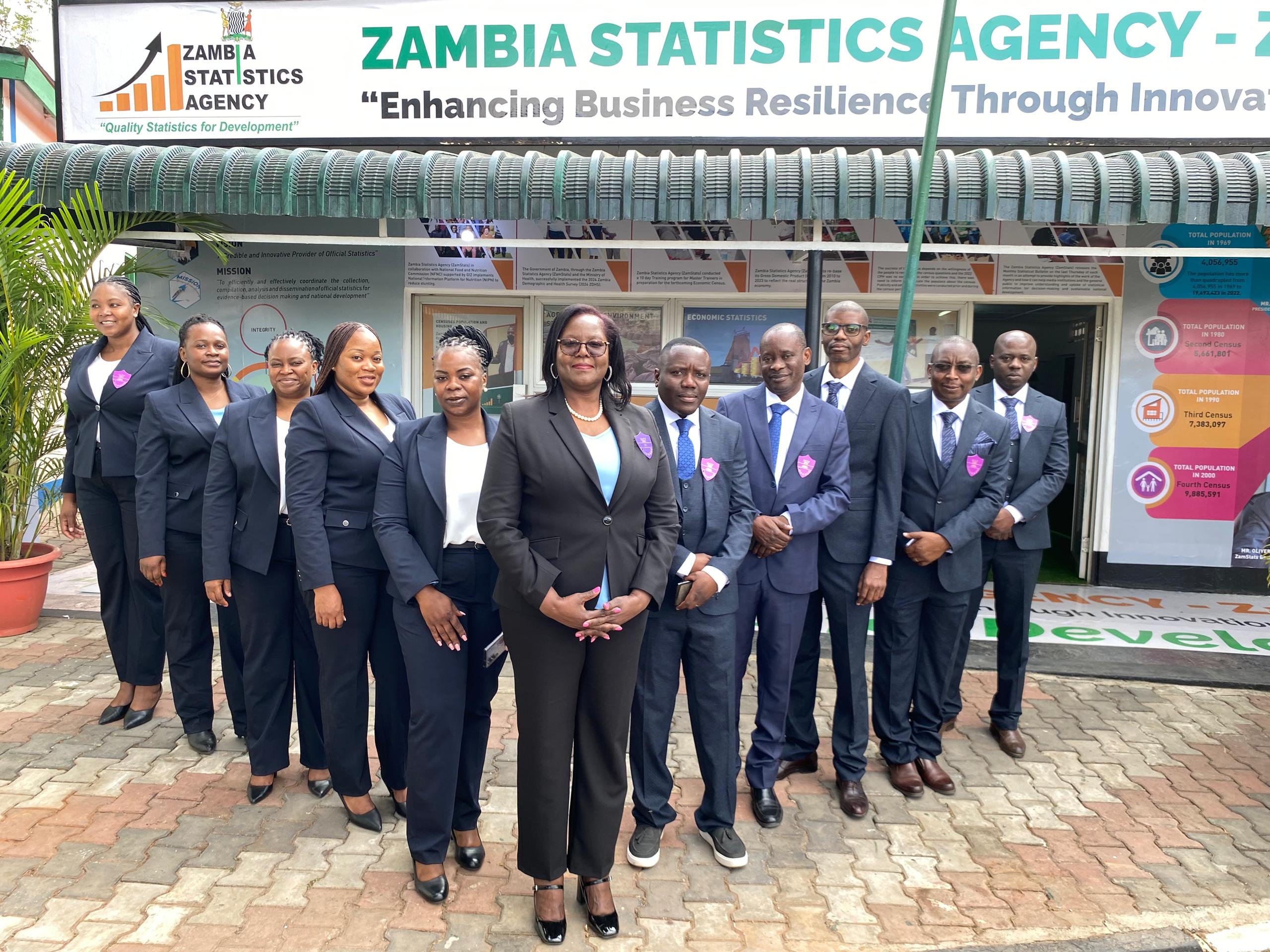 ZamStats Live at Zambia International Trade Fair (ZITF) 2025.