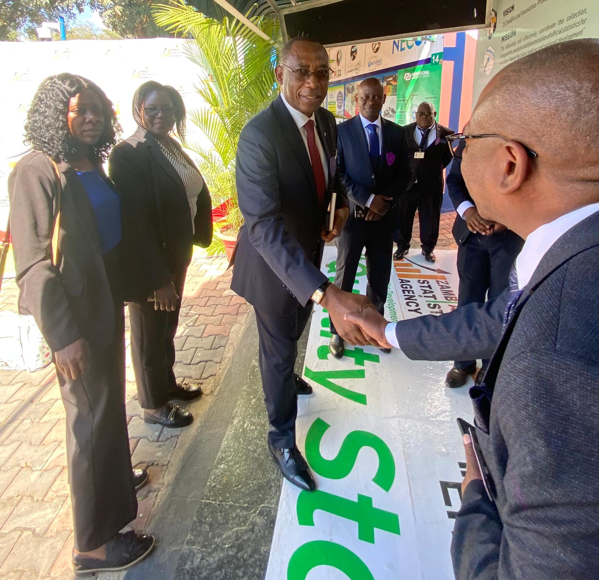 Day 4 at the Zambia International Trade Fair – A Special Visit!