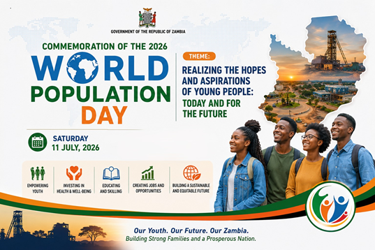 ZamStats Joins the rest of the World in  Commemorating 2026 World Population Day